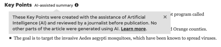 What U.S. audiences want newsrooms to disclose about their AI use: 4 insights from Trusting News
