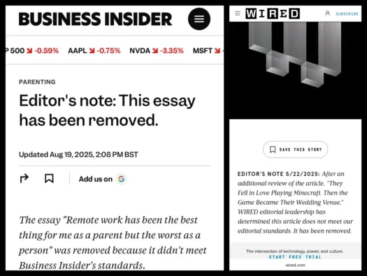 Wired and Business Insider remove ‘AI-written’ freelance articles