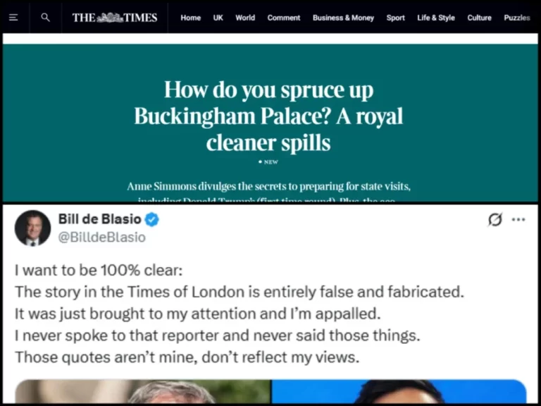 Times journalists urged to make ‘basic’ checks after two ‘humiliating’ hoaxes